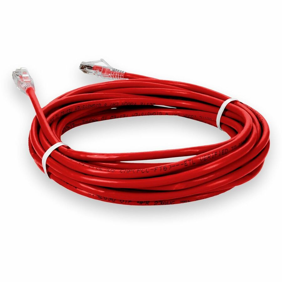 Addon Networks Add-12Fcat6P-Rd Networking Cable Red 3.66 M Cat6 U/Utp (Utp)