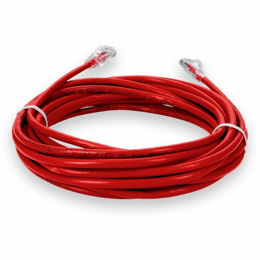 Addon Networks Add-12Fcat6P-Rd Networking Cable Red 3.66 M Cat6 U/Utp (Utp)