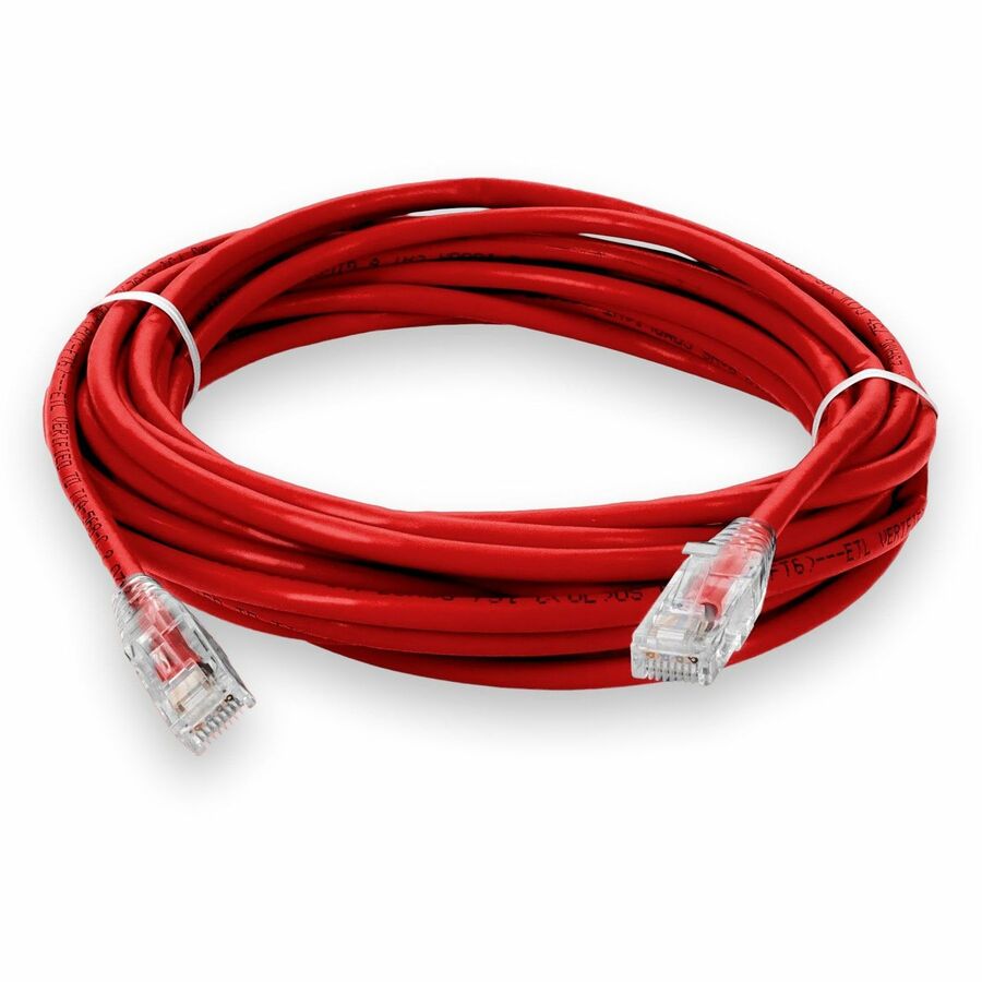 Addon Networks Add-12Fcat6P-Rd Networking Cable Red 3.66 M Cat6 U/Utp (Utp)