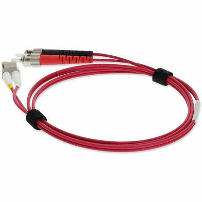 Addon Networks Add-St-Lc-3M6Mmfp-Rd Fibre Optic Cable 3 M Om1 Red