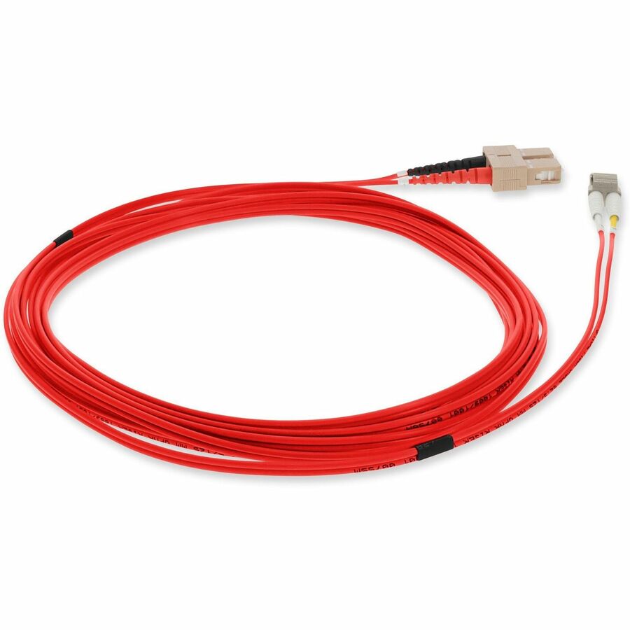 Addon Networks Add-Sc-Lc-1M6Mmf-Rd-Taa Fibre Optic Cable 1 M Om1 Red