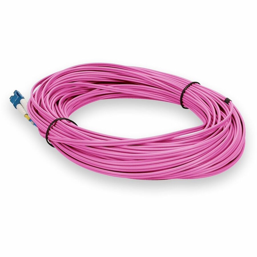 Addon Networks Add-Lc-Lc-50M9Smf-Vt Fibre Optic Cable 50 M Os2 Violet