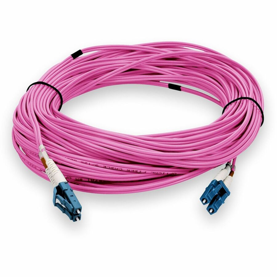 Addon Networks Add-Lc-Lc-50M9Smf-Vt Fibre Optic Cable 50 M Os2 Violet