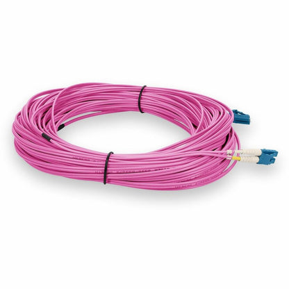 Addon Networks Add-Lc-Lc-50M9Smf-Vt Fibre Optic Cable 50 M Os2 Violet