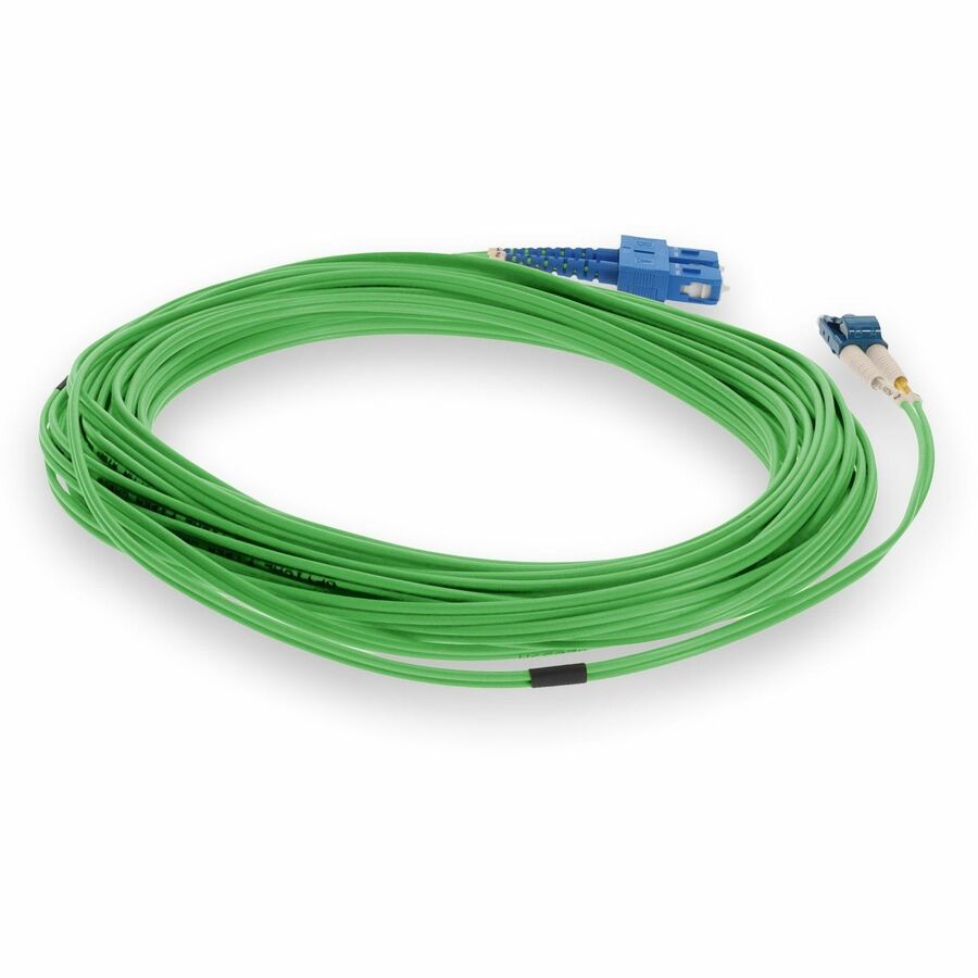 Addon Networks Add-Sc-Lc-30M9Smf-Gn Fibre Optic Cable 30 M Os2 Green