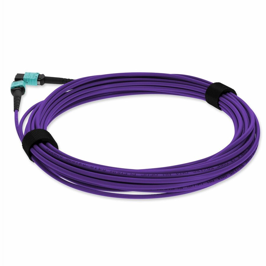 Addon Networks Add-Mpompo-3M5Om4P-Pe Fibre Optic Cable 3 M Mpo Om4 Purple