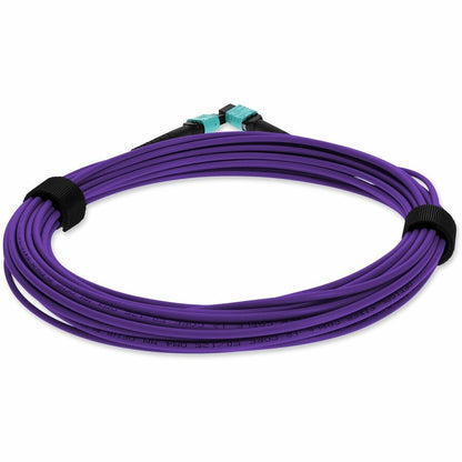 Addon Networks Add-Mpompo-3M5Om4P-Pe Fibre Optic Cable 3 M Mpo Om4 Purple