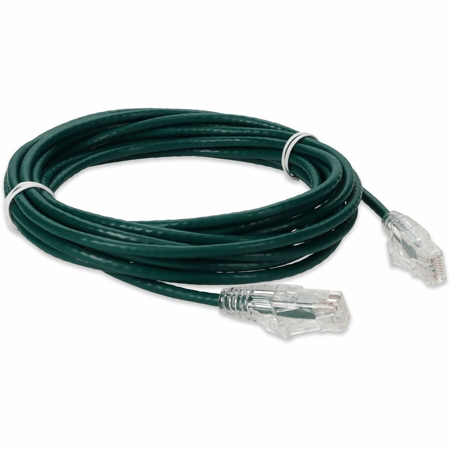 Addon Networks Add-15Fslcat6A-Gn Networking Cable Green 4.57 M Cat6A U/Utp (Utp)