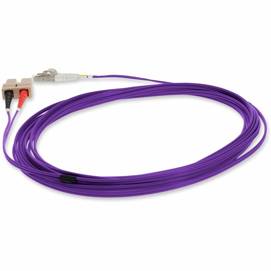 Addon Networks Add-Sc-Lc-2M6Mmf-Pe Fibre Optic Cable 2 M Om1 Purple