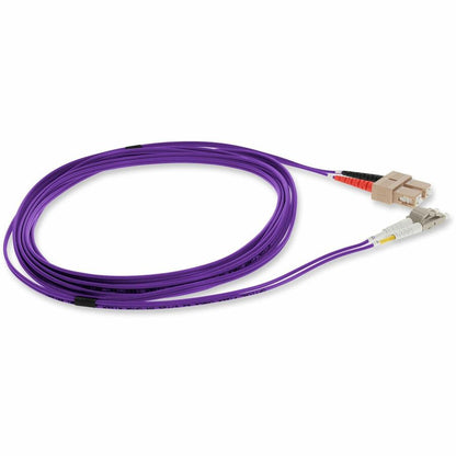 Addon Networks Add-Sc-Lc-2M6Mmf-Pe Fibre Optic Cable 2 M Om1 Purple