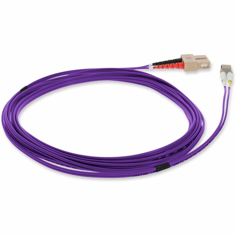 Addon Networks Add-Sc-Lc-2M6Mmf-Pe Fibre Optic Cable 2 M Om1 Purple