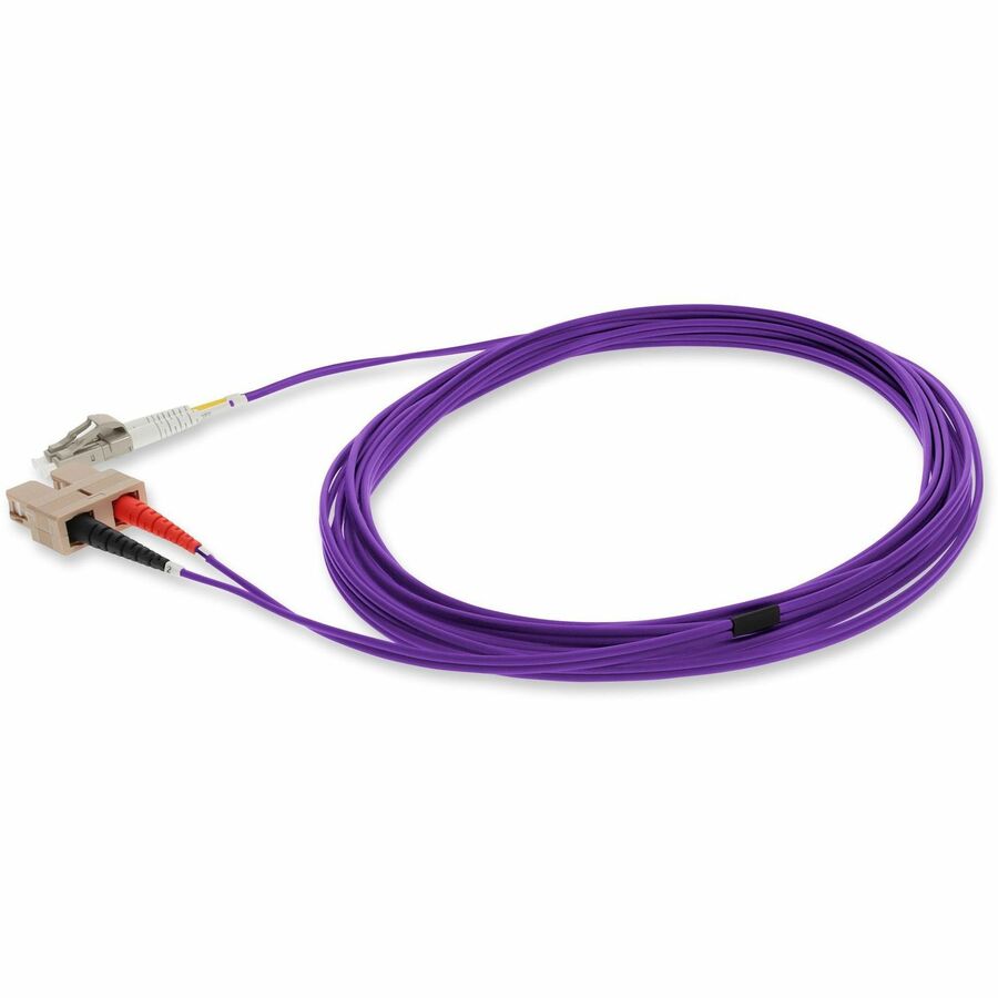 Addon Networks Add-Sc-Lc-2M6Mmf-Pe Fibre Optic Cable 2 M Om1 Purple