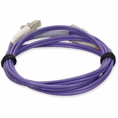 Addon Networks Add-Lc-Lc-1F6Mmf-Pe-Taa Fibre Optic Cable 0.3 M Om1 Purple