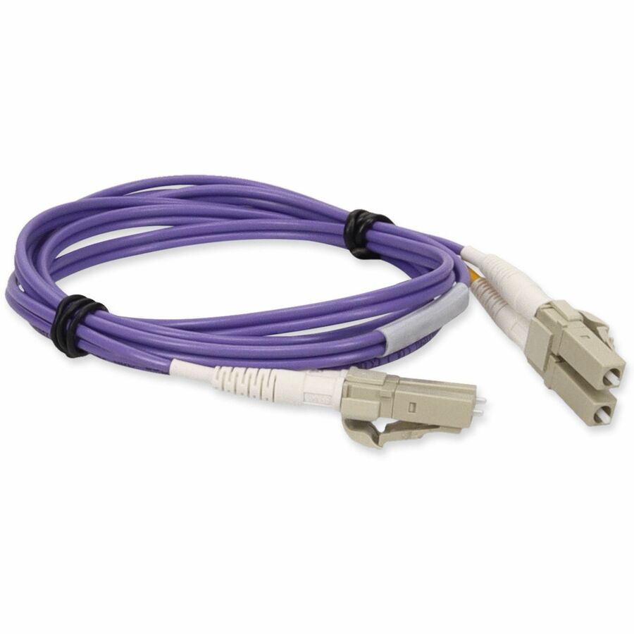 Addon Networks Add-Lc-Lc-1F6Mmf-Pe-Taa Fibre Optic Cable 0.3 M Om1 Purple