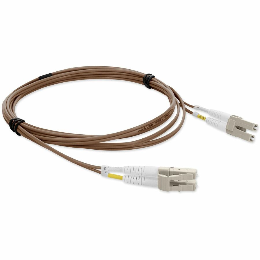 Addon Networks Add-Lc-Lc-1M6Mmf-Bn-Taa Fibre Optic Cable 1 M Om1 Brown