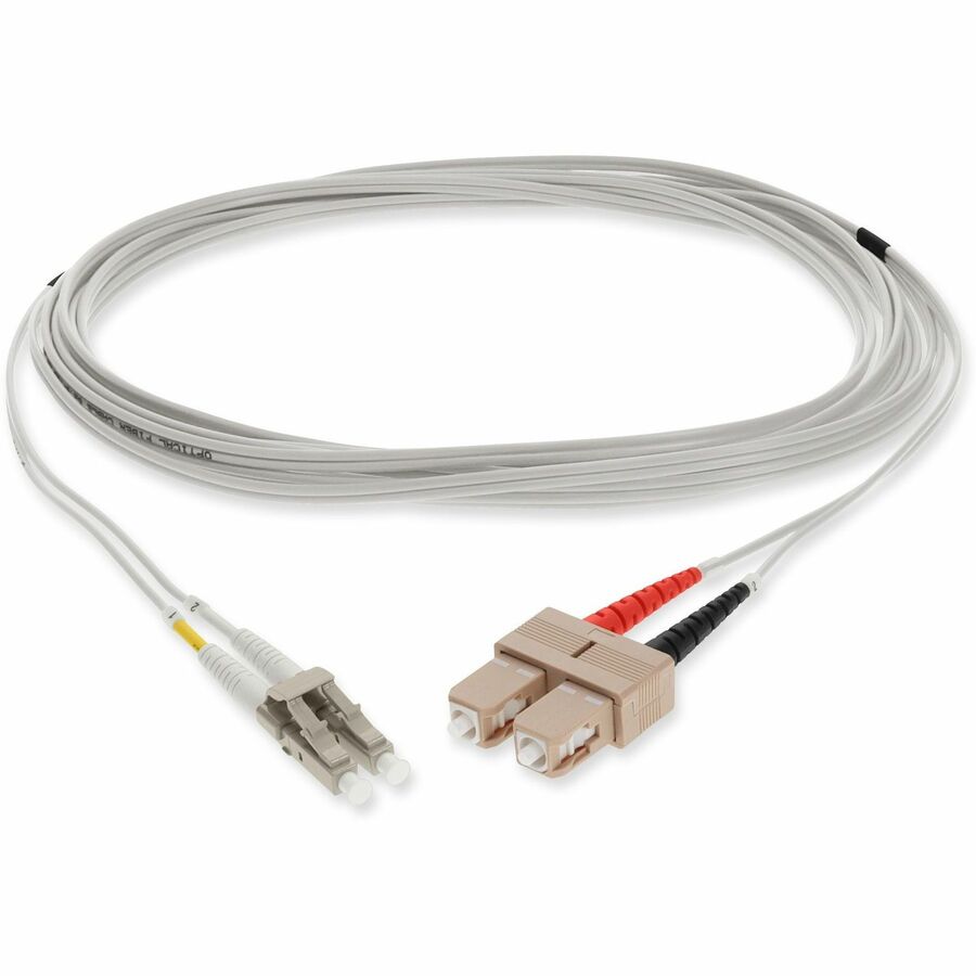 Addon Networks Add-Lc-Sc-1M6Mmf-Gy-Taa Fibre Optic Cable 1 M Om1