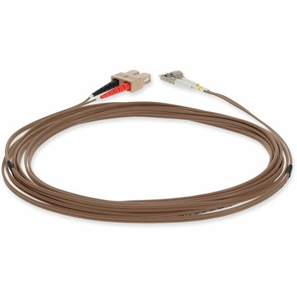 Addon Networks Add-Lc-Sc-1M6Mmf-Bn-Taa Fibre Optic Cable 1 M Om1 Brown