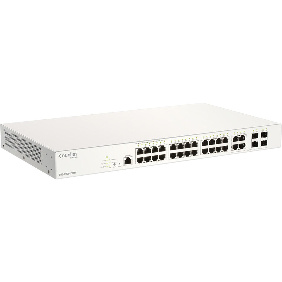 D-Link 28-Port Nuclias Cloud-Managed PoE Switch DBS-2000-28MP