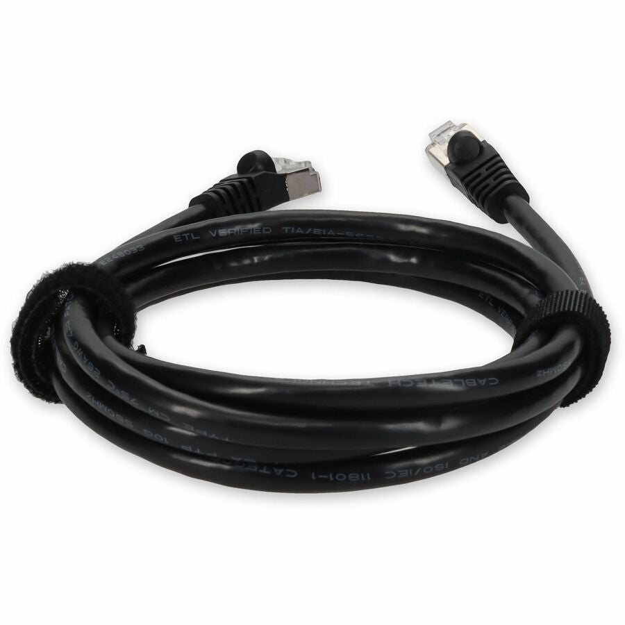 Addon Networks Cat6A Networking Cable Black 2.74 M S/Utp (Stp)