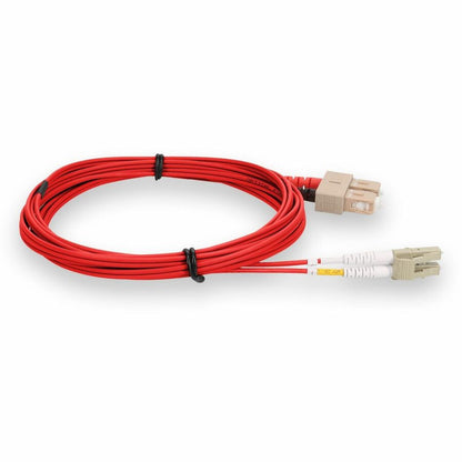 Addon Networks Add-Sc-Lc-3M6Mmflz-Rd-Taa Fibre Optic Cable 3 M Om1 Red