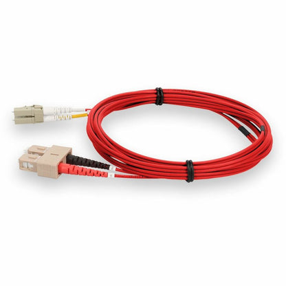 Addon Networks Add-Sc-Lc-3M6Mmflz-Rd-Taa Fibre Optic Cable 3 M Om1 Red