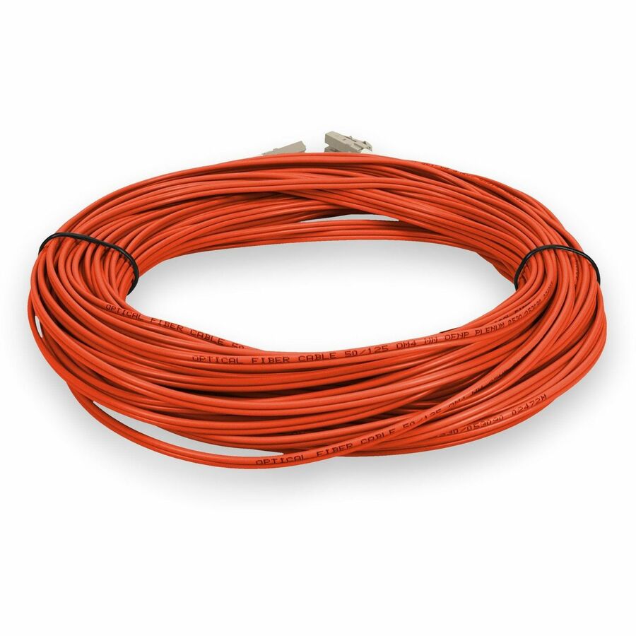 Addon Networks Add-Lc-Lc-50M5Om4P-Oe Fibre Optic Cable 50 M Om4 Orange