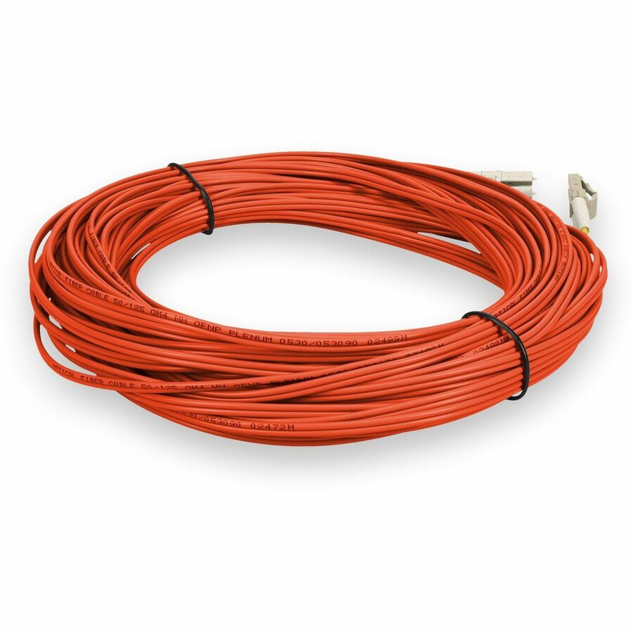 Addon Networks Add-Lc-Lc-50M5Om4P-Oe Fibre Optic Cable 50 M Om4 Orange