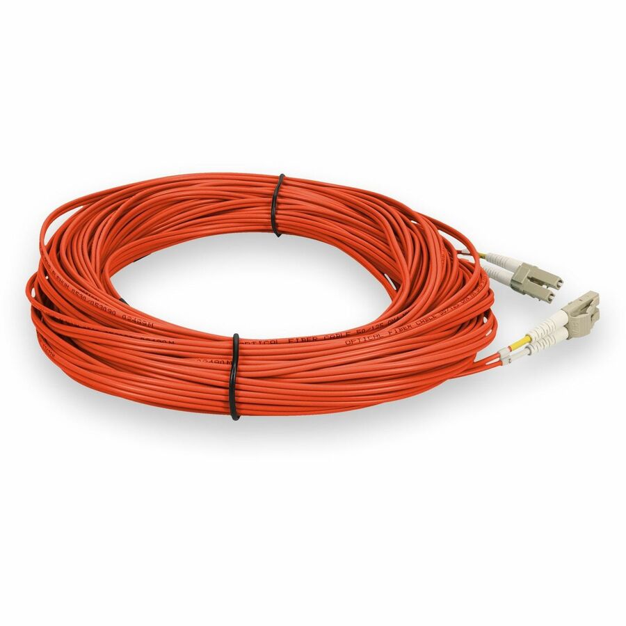 Addon Networks Add-Lc-Lc-50M5Om4P-Oe Fibre Optic Cable 50 M Om4 Orange