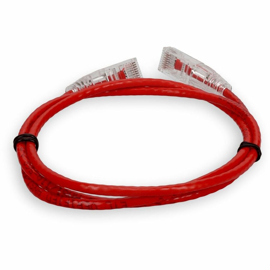 Addon Networks Add-1Fslcat6-Rd Networking Cable Red 0.3 M Cat6 U/Utp (Utp)