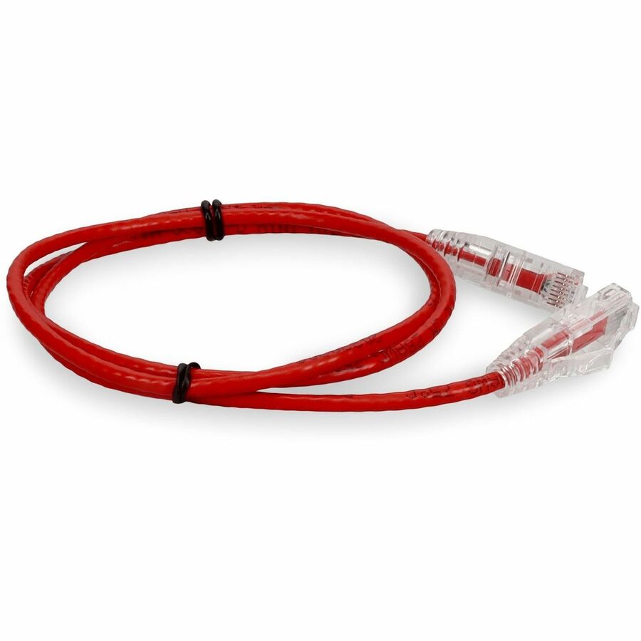 Addon Networks Add-1Fslcat6-Rd Networking Cable Red 0.3 M Cat6 U/Utp (Utp)