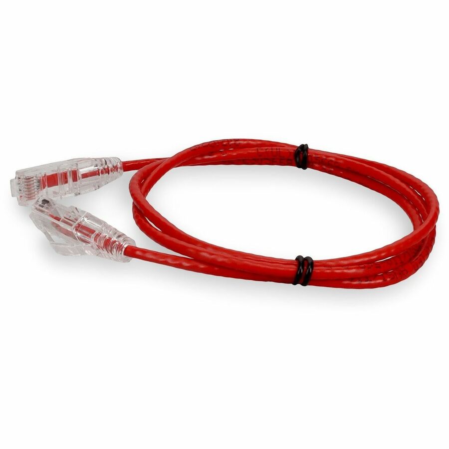 Addon Networks Add-1Fslcat6-Rd Networking Cable Red 0.3 M Cat6 U/Utp (Utp)