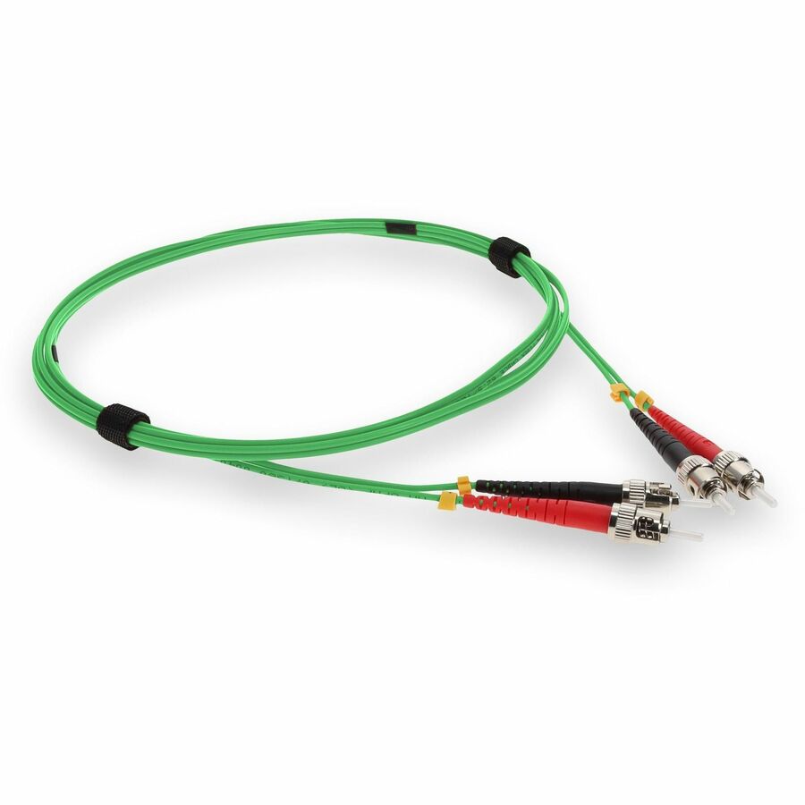 Addon Networks Add-St-St-3M6Mmfp-Gn Fibre Optic Cable 3 M 2X St Om1 Green