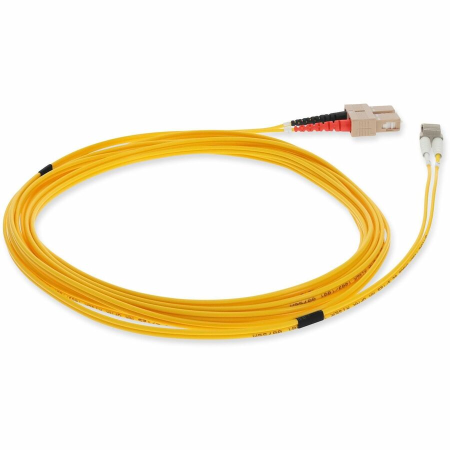 Addon Networks Add-Sc-Lc-10M6Mmf-Yw Fibre Optic Cable 10 M Cmr Om1 Yellow