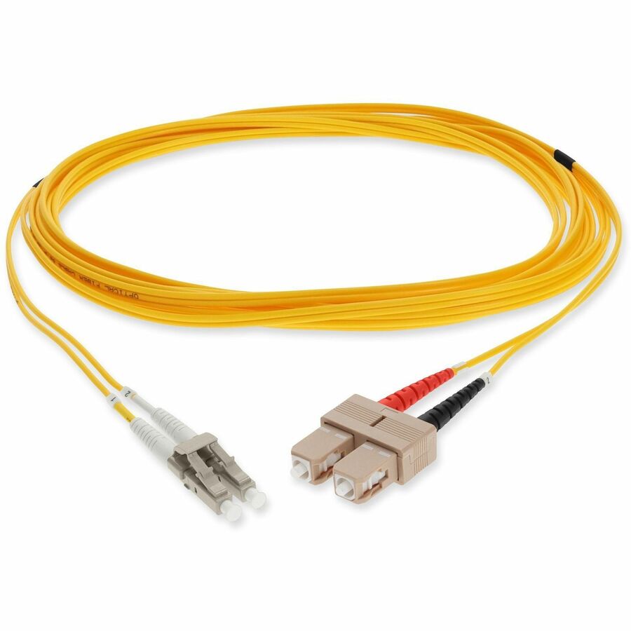 Addon Networks Add-Sc-Lc-10M6Mmf-Yw Fibre Optic Cable 10 M Cmr Om1 Yellow