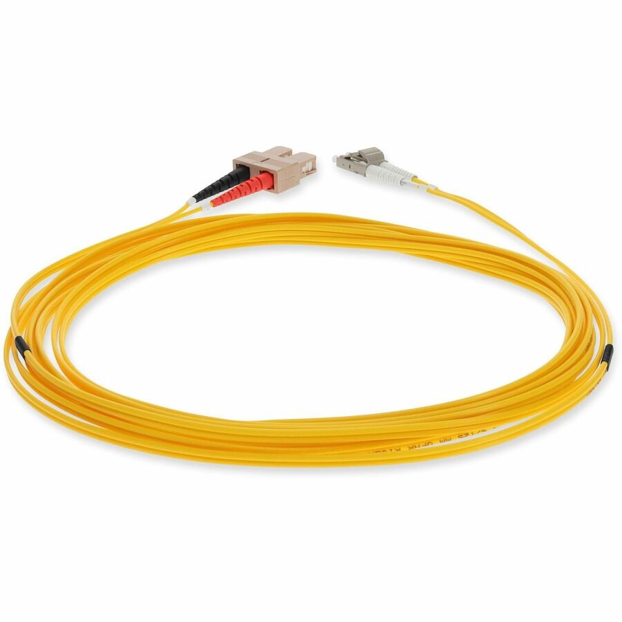 Addon Networks Add-Sc-Lc-10M6Mmf-Yw Fibre Optic Cable 10 M Cmr Om1 Yellow