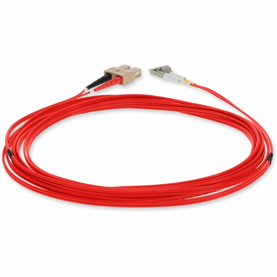 Addon Networks Add-Sc-Lc-10M6Mmf-Rd Fibre Optic Cable 10 M Ofnr Om1 Red