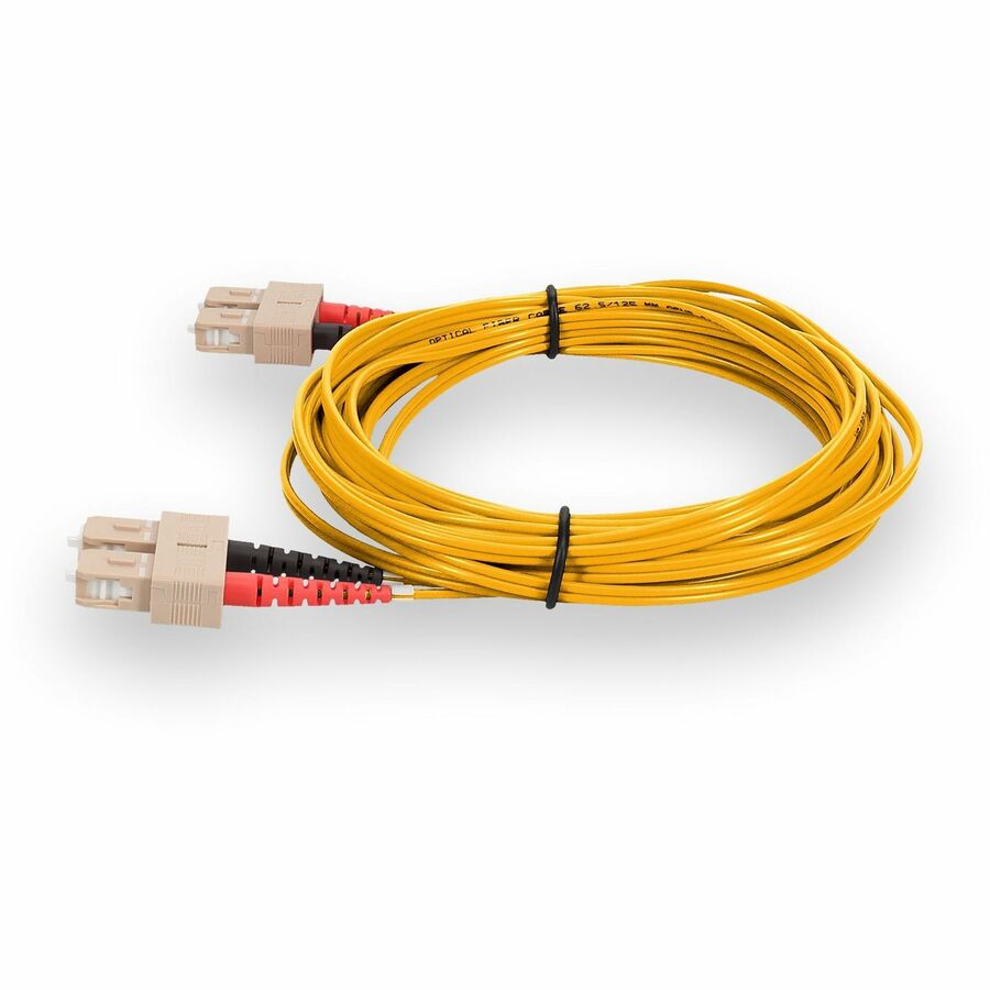 Addon Networks Add-Sc-Sc-3M6Mmf-Yw Fibre Optic Cable 3 M Cmr Om1 Yellow