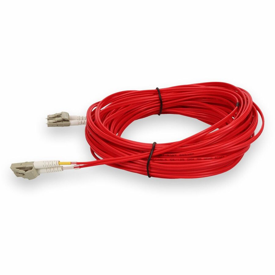 Addon Networks Add-Lc-Lc-20M5Om4-Rd Fibre Optic Cable 20 M Cmr Om4 Red