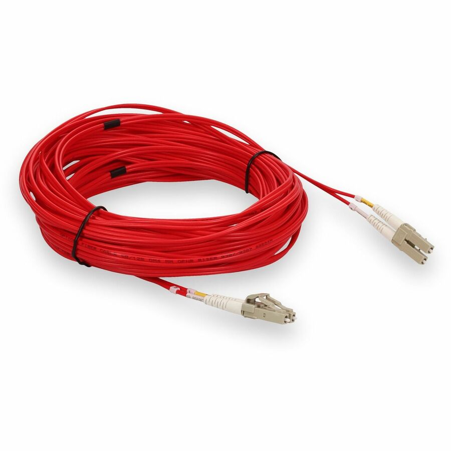 Addon Networks Add-Lc-Lc-20M5Om4-Rd Fibre Optic Cable 20 M Cmr Om4 Red