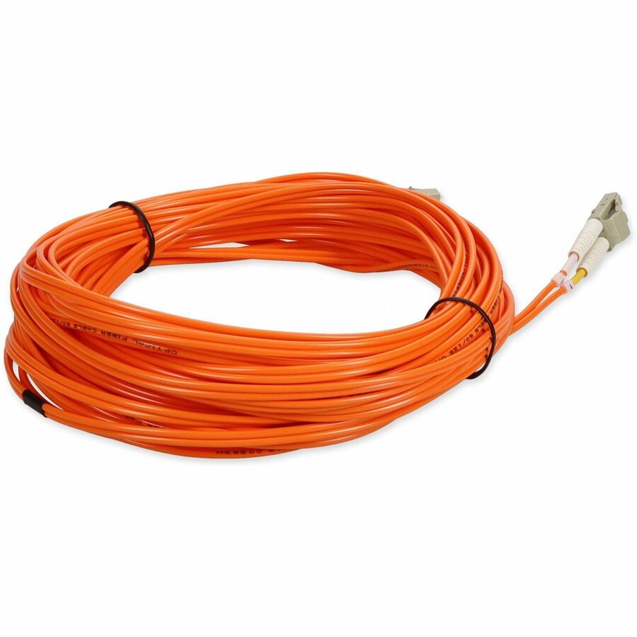 Addon Networks Add-Lc-Lc-15M5Om4-Oe Fibre Optic Cable 15 M Cmr Om4 Orange