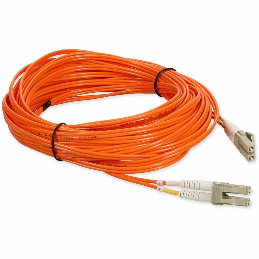 Addon Networks Add-Lc-Lc-15M5Om4-Oe Fibre Optic Cable 15 M Cmr Om4 Orange