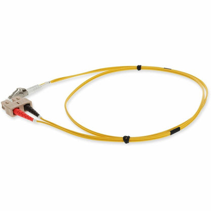 Addon Networks Add-Sc-Lc-1M5Om4P-Yw Fibre Optic Cable 1 M Ofnp Om4 Yellow