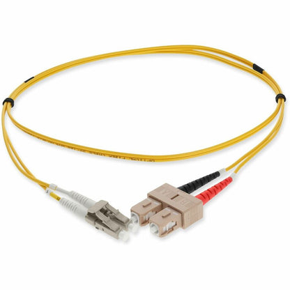 Addon Networks Add-Sc-Lc-1M5Om4P-Yw Fibre Optic Cable 1 M Ofnp Om4 Yellow