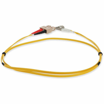 Addon Networks Add-Sc-Lc-1M5Om4P-Yw Fibre Optic Cable 1 M Ofnp Om4 Yellow