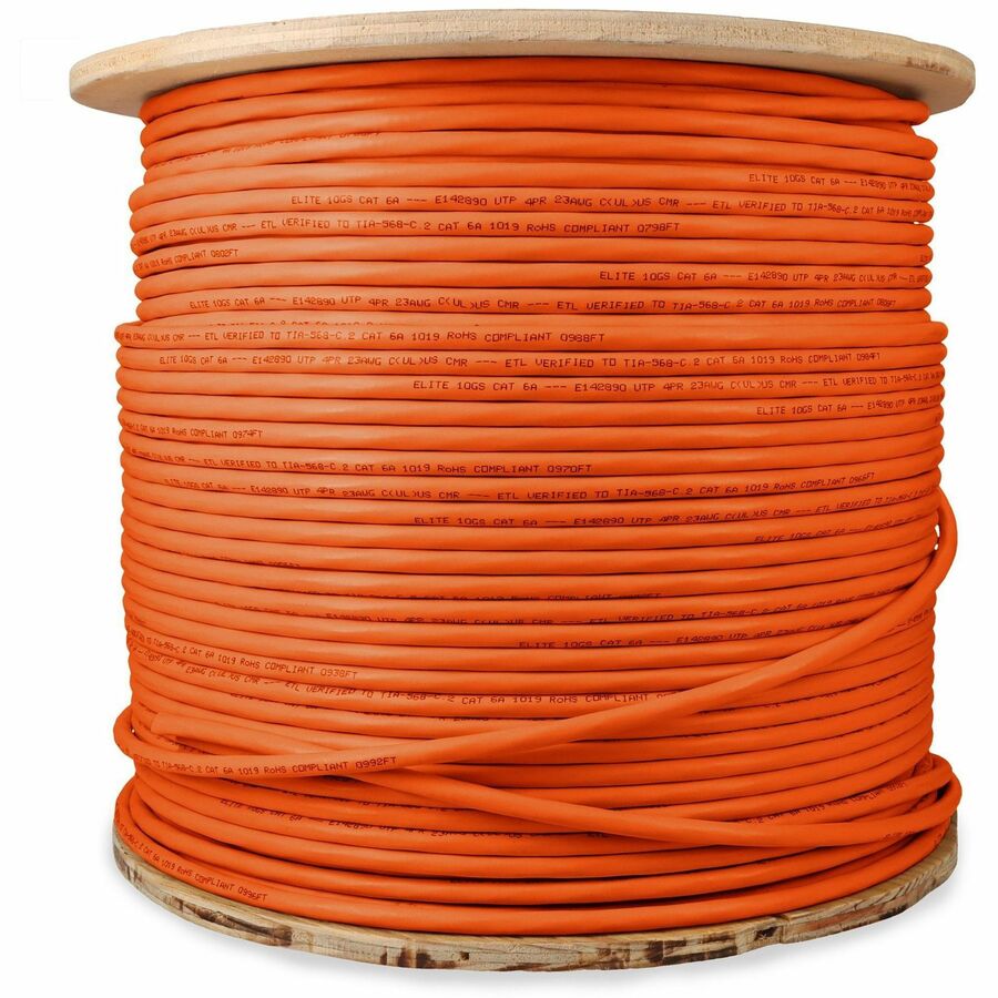 Addon Networks Add-Cat6Abulk1K-Oe Networking Cable Orange 304.8 M Cat6A U/Utp (Utp)