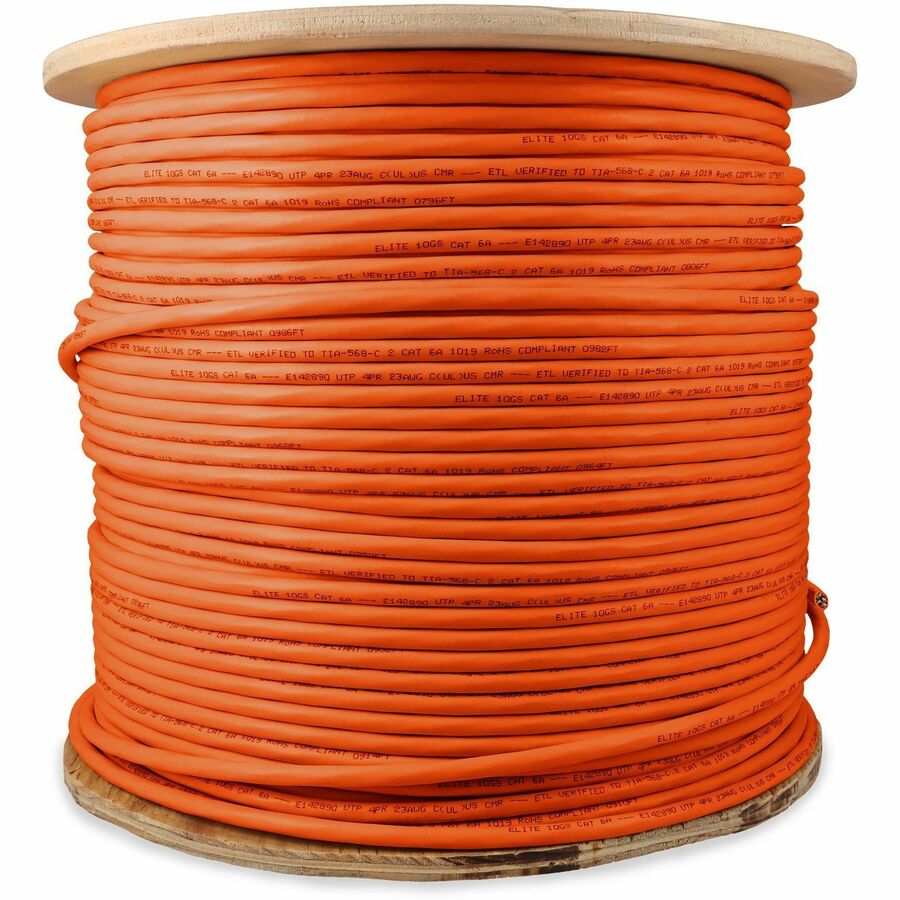 Addon Networks Add-Cat6Abulk1K-Oe Networking Cable Orange 304.8 M Cat6A U/Utp (Utp)