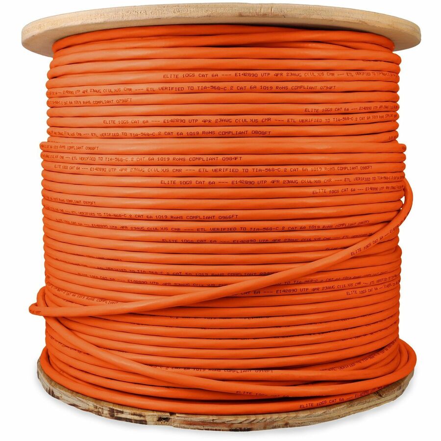 Addon Networks Add-Cat6Abulk1K-Oe Networking Cable Orange 304.8 M Cat6A U/Utp (Utp)