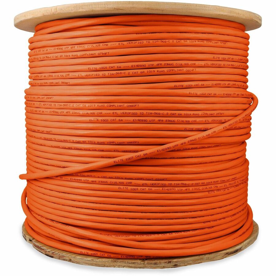 Addon Networks Add-Cat6Abulk1K-Oe Networking Cable Orange 304.8 M Cat6A U/Utp (Utp)