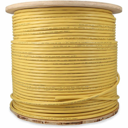 Addon Networks Add-Cat6Abulk1K-Yw Networking Cable Yellow 304.8 M Cat6A U/Utp (Utp)