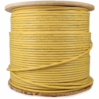 Addon Networks Add-Cat6Abulk1K-Yw Networking Cable Yellow 304.8 M Cat6A U/Utp (Utp)